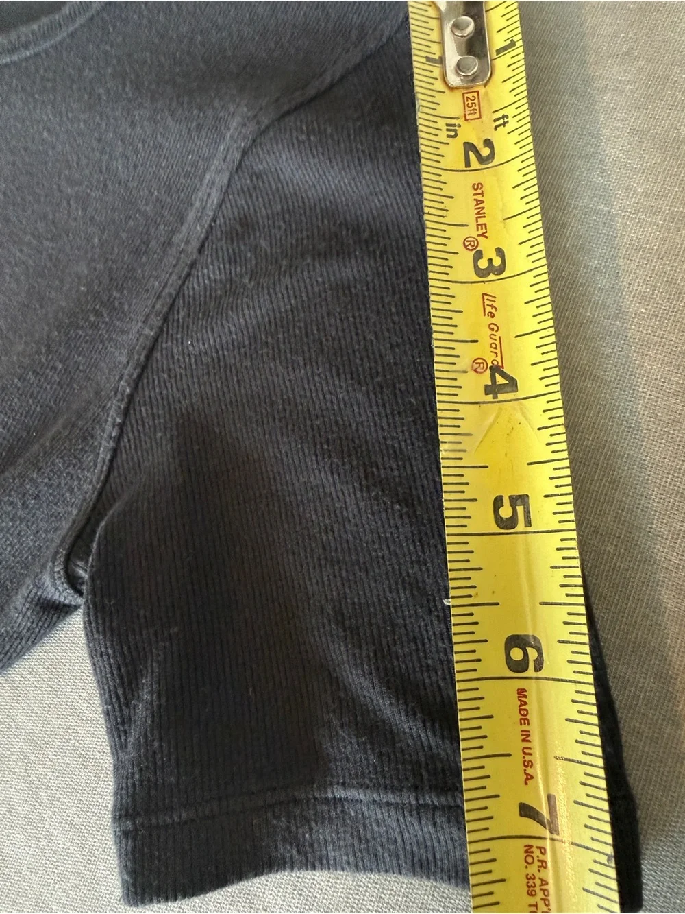 Lululemon Hold Tight Black Ribbed Short Sleeve Shirt Women’s